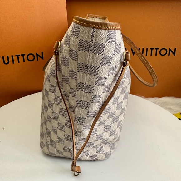 💎✨BEAUTIFUL✨💎 Authentic Louis Vuitton Damier Azur Neverfull MM - Picture 4 of 10